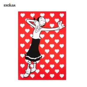 Πετσέτα κουζίνας EXCELSA POPEYE 50x70 cm, κόκκινη