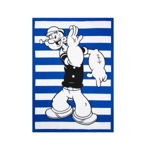 Πετσέτα κουζίνας EXCELSA POPEYE 50x70 cm, μπλε