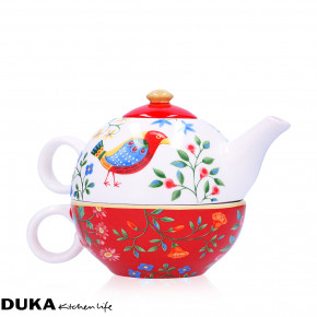 Τσαγιέρα με φλιτζάνι τσάι DUKA PARADISE 